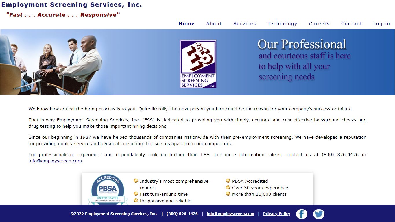 Employment Screening Services, Inc